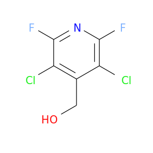 OCc1c(Cl)c(F)nc(c1Cl)F