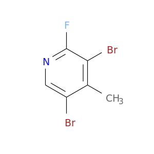 Brc1cnc(c(c1C)Br)F