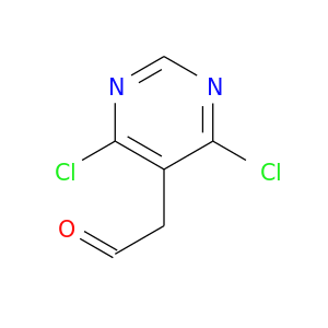 O=CCc1c(Cl)ncnc1Cl
