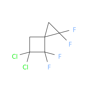 ClC1(Cl)CC2(C1(F)F)CC2(F)F