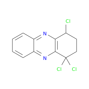 ClC1CCC(c2c1nc1ccccc1n2)(Cl)Cl