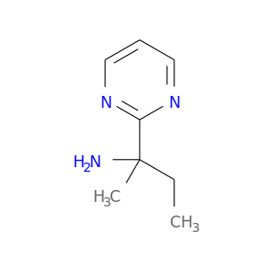 CCC(c1ncccn1)(N)C