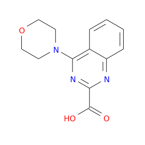 OC(=O)c1nc(N2CCOCC2)c2c(n1)cccc2