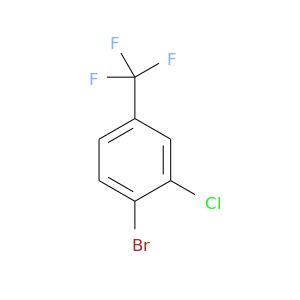 Brc1ccc(cc1Cl)C(F)(F)F