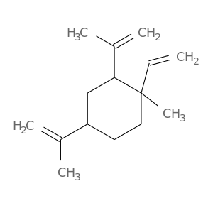 C=CC1(C)CCC(CC1C(=C)C)C(=C)C