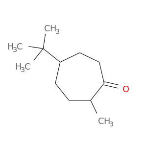 CC1CCC(CCC1=O)C(C)(C)C