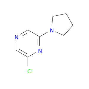 Clc1cncc(n1)N1CCCC1