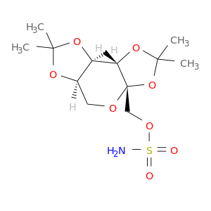 NS(=O)(=O)OC[C@]12OC[C@@H]3[C@H]([C@@H]2OC(O1)(C)C)OC(O3)(C)C