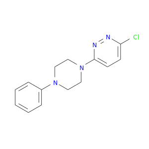 Clc1ccc(nn1)N1CCN(CC1)c1ccccc1