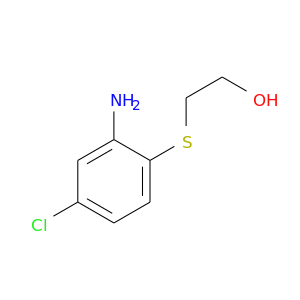 OCCSc1ccc(cc1N)Cl