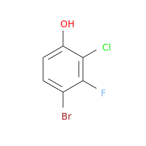 Brc1ccc(c(c1F)Cl)O