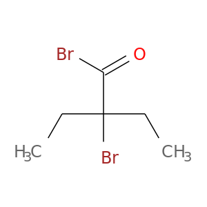 CCC(C(=O)Br)(CC)Br