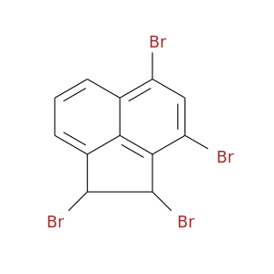BrC1C(Br)c2c3c1cccc3c(cc2Br)Br